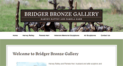 Desktop Screenshot of bridgerbronze.com